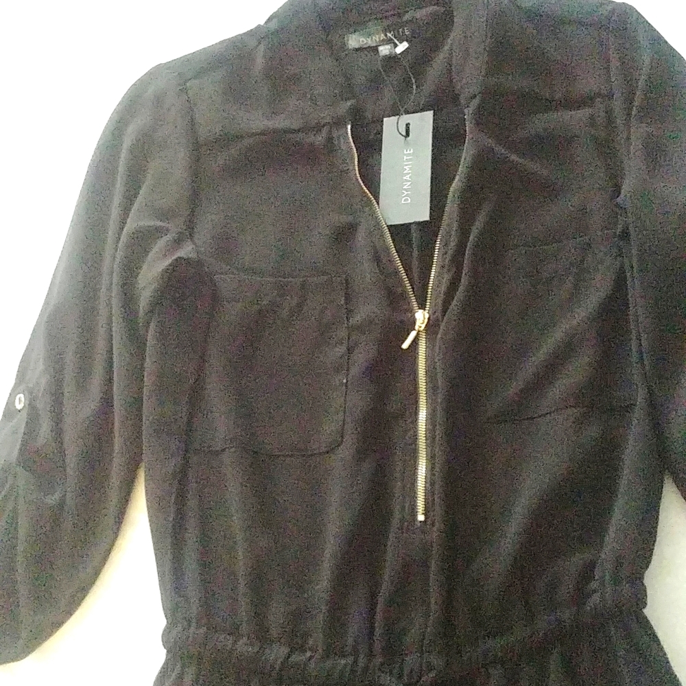 One Piece Romper Ling Jet Black